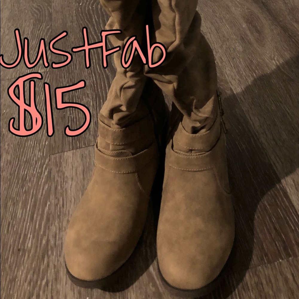 JustFab knee high boots!